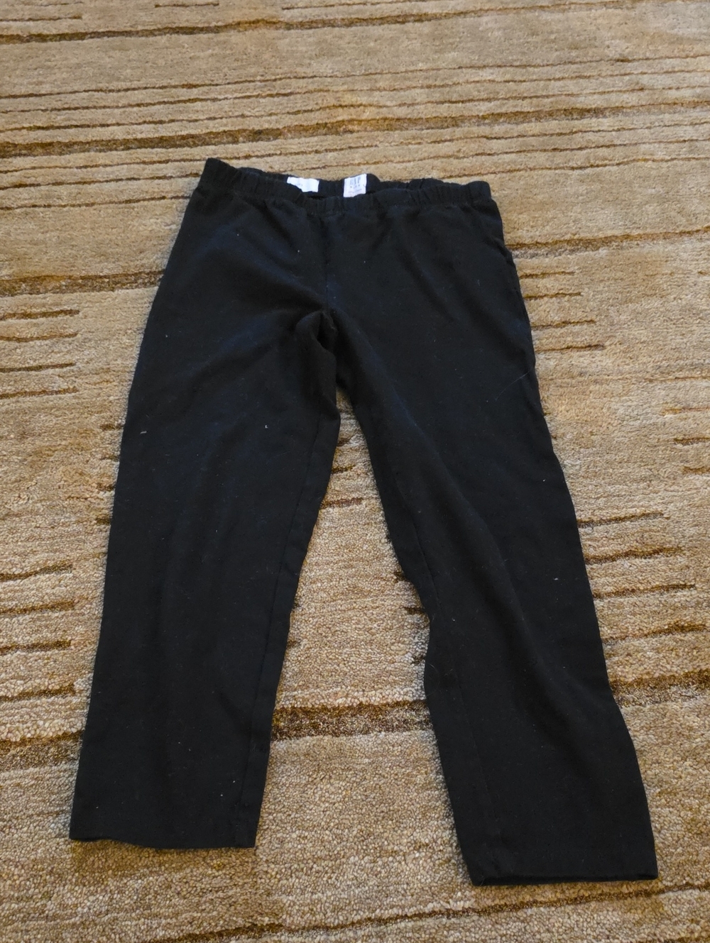 5/25 GAP Black Kids Cotton Blend Leggings Size 10..